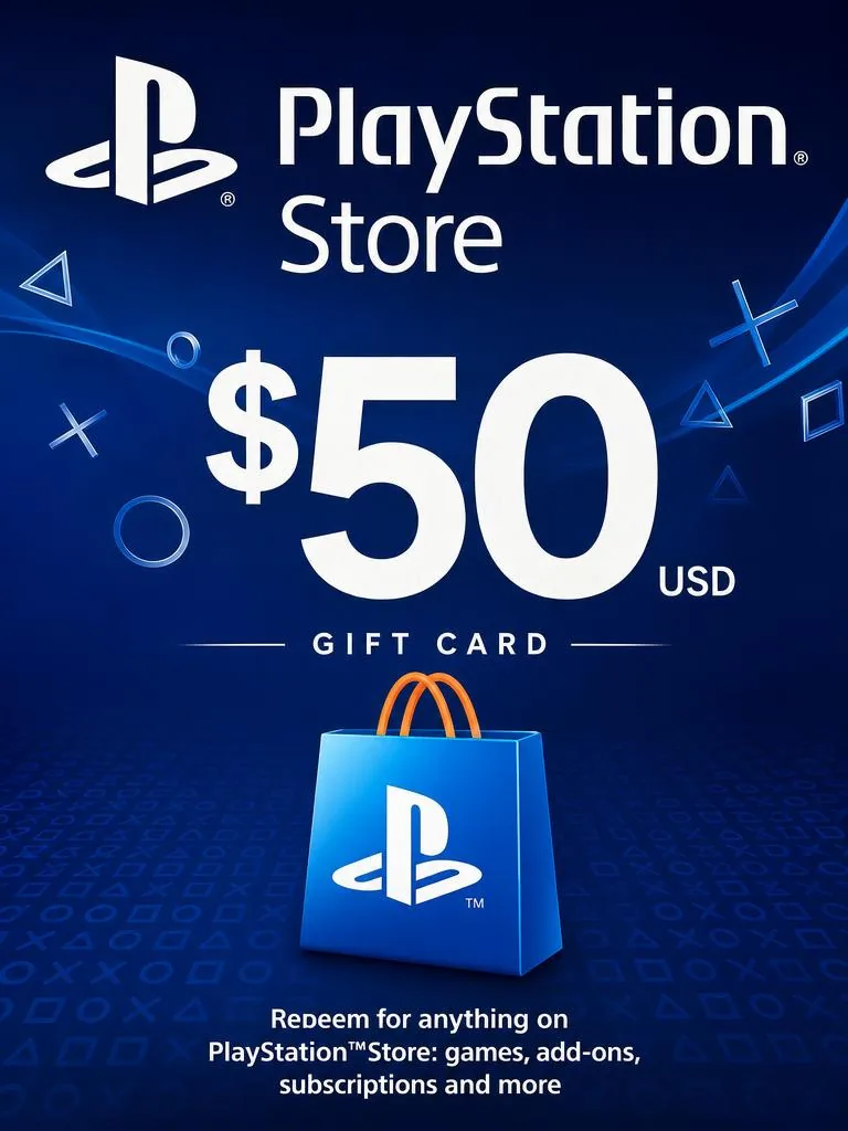 PlayStation Store Gift Card $50