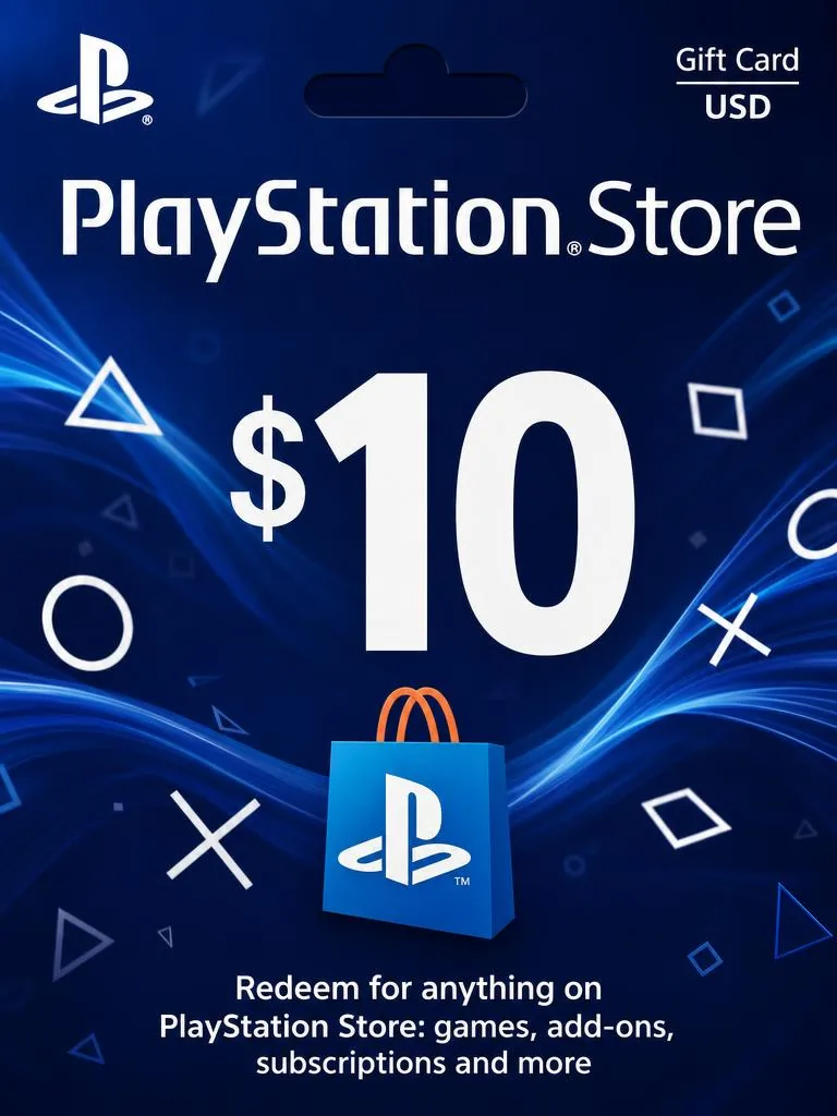 PlayStation Store Gift Card $10