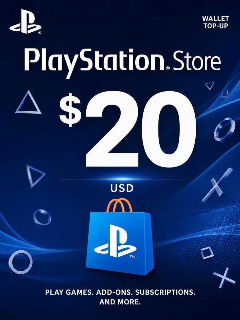 PlayStation Store Gift Card $20
