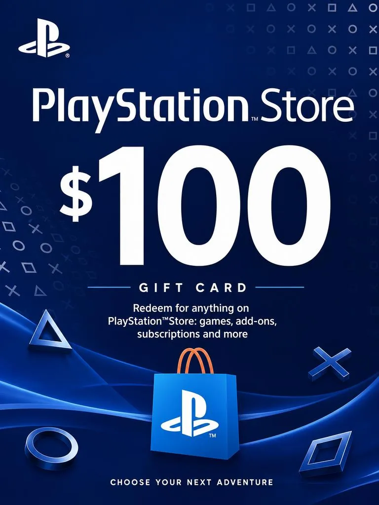 PlayStation Store Gift Card $100